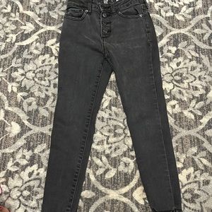 black gap jeans